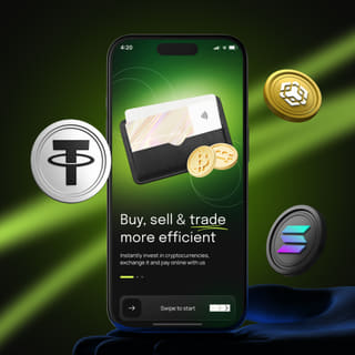 Mobile device displaying the Clear Stakevalence trading platform