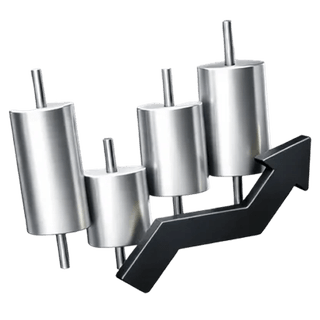 3D candlestick chart trading icon featured on the Clear Stakevalence about page