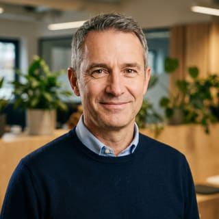Photo of James Mitchell, who holds the Chief Executive Officer role at Clear Stakevalence